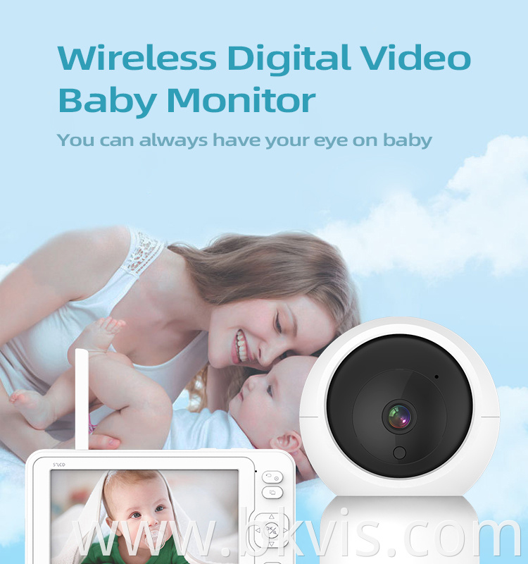 Wireless Monitor Infant Baby Monitor with Night Vision